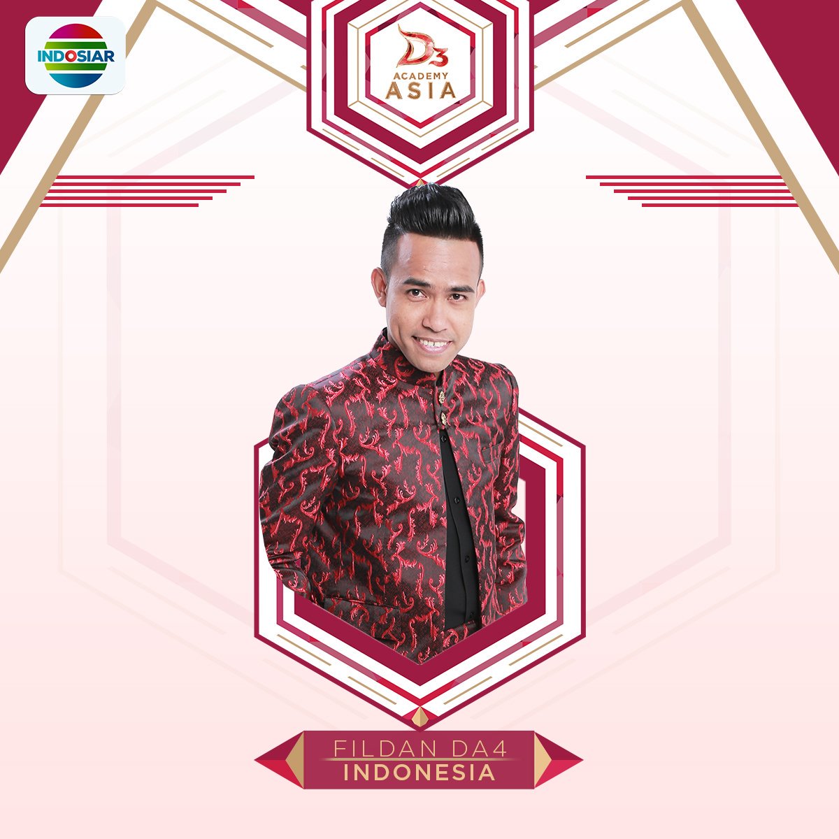 Ayo dukung Fildan DA4 sebagai Finalis Pria Pilihan Sosial Media, dengan cara tweet #DAA3(spasi)Fildan sekarang!

Voting akan ditutup hari ini, pukul 17.00 WIB