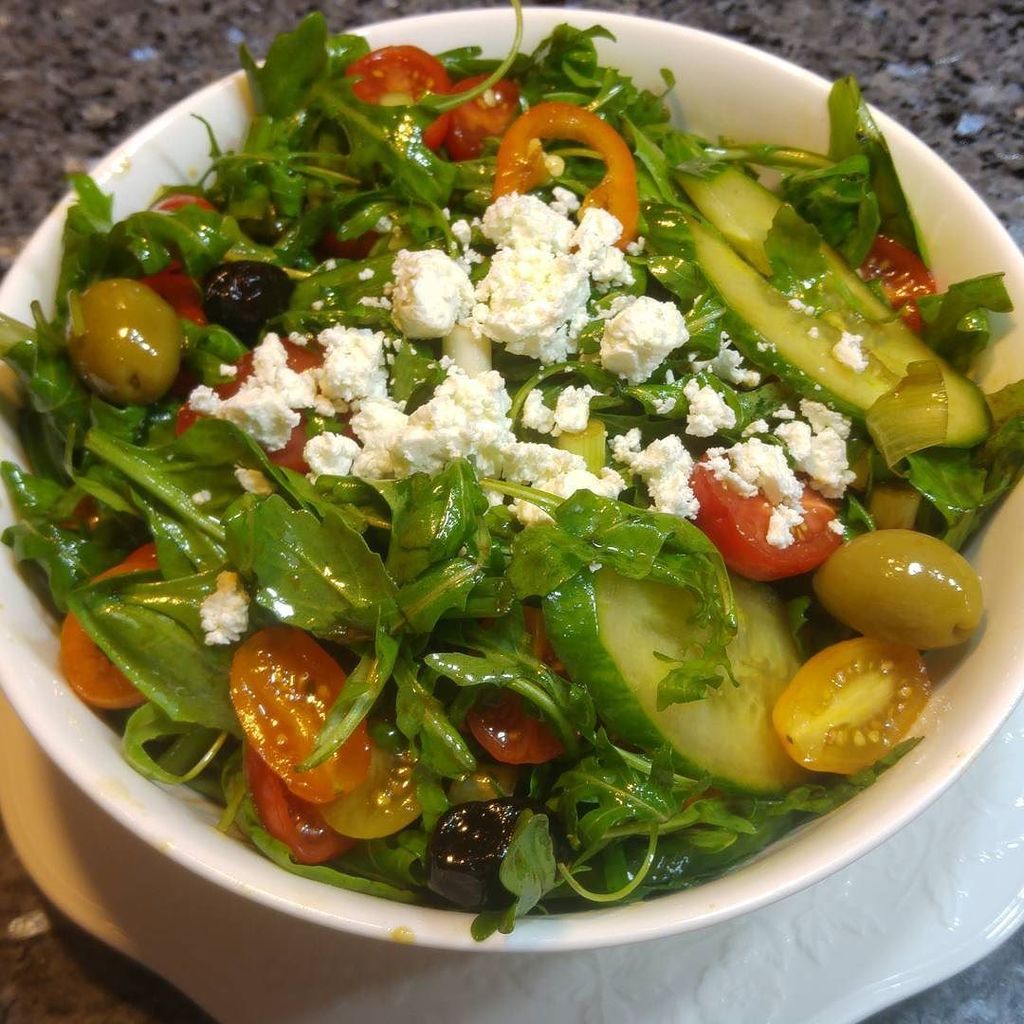 canteringchef's tweet photo. Greek Salad
#lchf #mediterraneandiet #salad #greeksalad #ciachef
After a 7 day fast, this is what I fancied the most :-) https://t.co/I10dDDBzNz https://t.co/27ute3OUlR