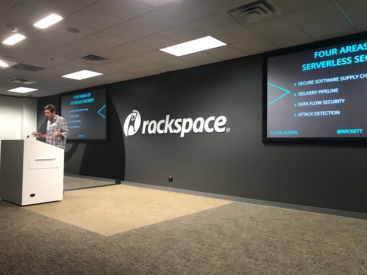 iteration1's tweet photo. .@wickett talking about lamb hack at #CloudAustin https://t.co/cgazhGS5hE