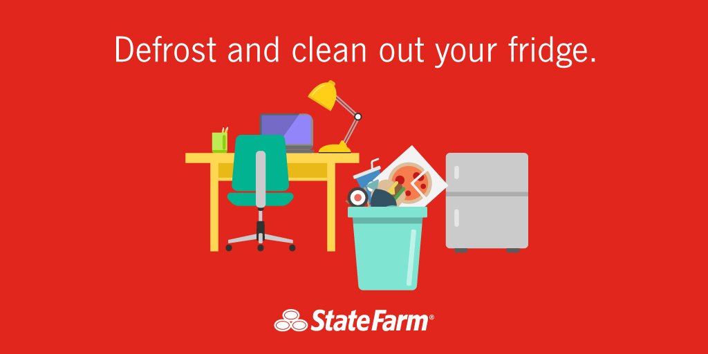 SFAgentSheila's tweet photo. Have college kids coming home for break? Remind them to throw out perishable food, lock up valuables and unplug electronics. #HereToHelp https://t.co/xSrmXpJFei