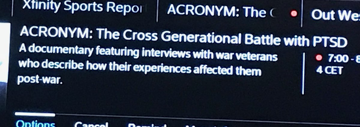 "Wow" is how one of our #veteran families in the film reacted when seeing it available on <a href="/Comcast/">Comcast</a>. More than two years later, it's still helping. <a href="/ComcastMilitary/">Comcast Military</a> 
🇺🇸🎗️