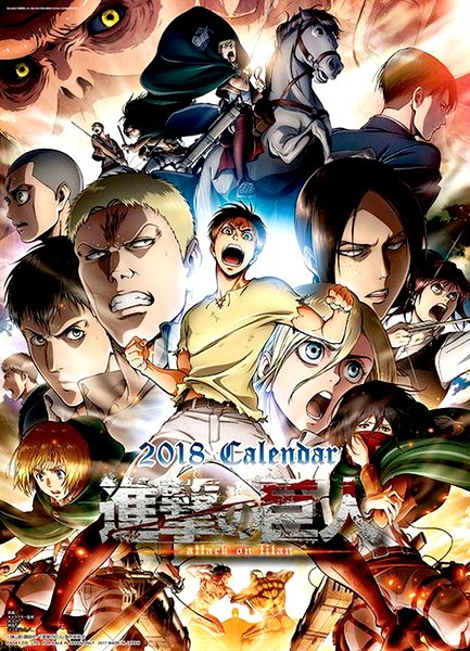 JLISTBOX's tweet image. ⭐️2018 Anime Calendar - Attack on Titan⭐️
✨Only 3 calendars left✨
❤️Please check below link❤️
jlist.com/CL033D