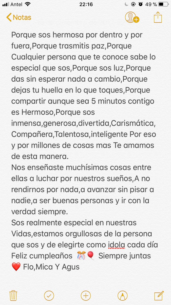 vickysolefansok's tweet photo. Feliz cumple Bebe ❤️ https://t.co/to6J19Z5Fp