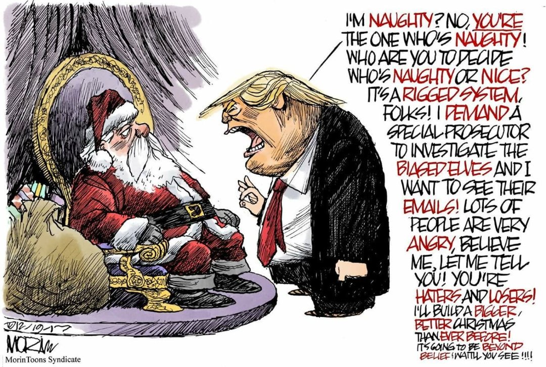 #Trump is definitely on the naughty list!!
He should also be eligible for unemployment!!
#ImpeachTrump