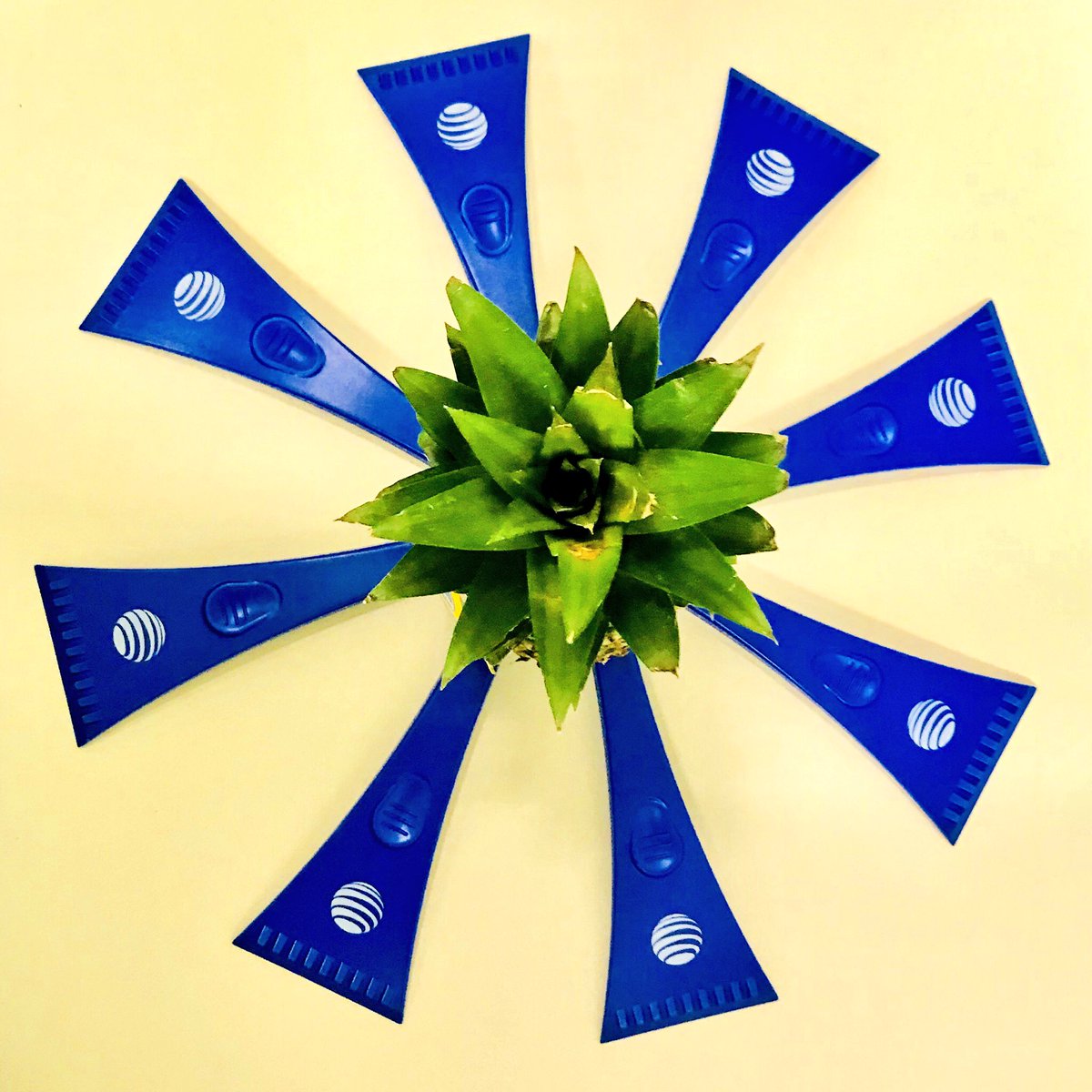 Winter is coming.. Thank you <a href="/ATT/">AT&T</a> for the ice scrapers to keep #Marioland windshields free from snow and ice. #IHX #IceScrapersGonnaScrapeIce #PineappleForEffect