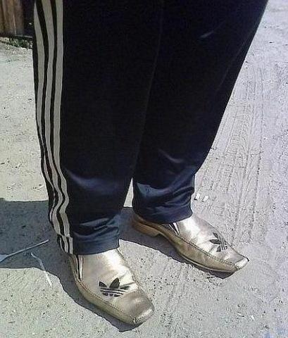 Bogdan on Twitter: "Finally #adidas made good for Russian gopniks! I, Vyacheslav, thank you Adidas and hope you have long #squat #power and good #vodka. #gopnik #nogays #peace #russia #weed