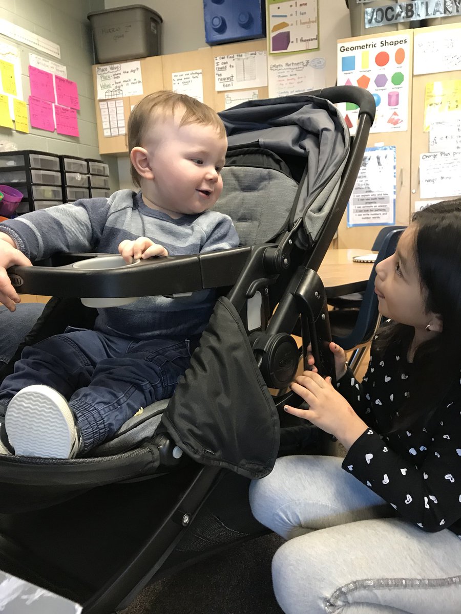 MrsMurrayG2's tweet photo. Our class had special visitors today! Mr. Murray and G stopped by to meet some amazing 2nd graders! @apscspr https://t.co/eduIxZ783s