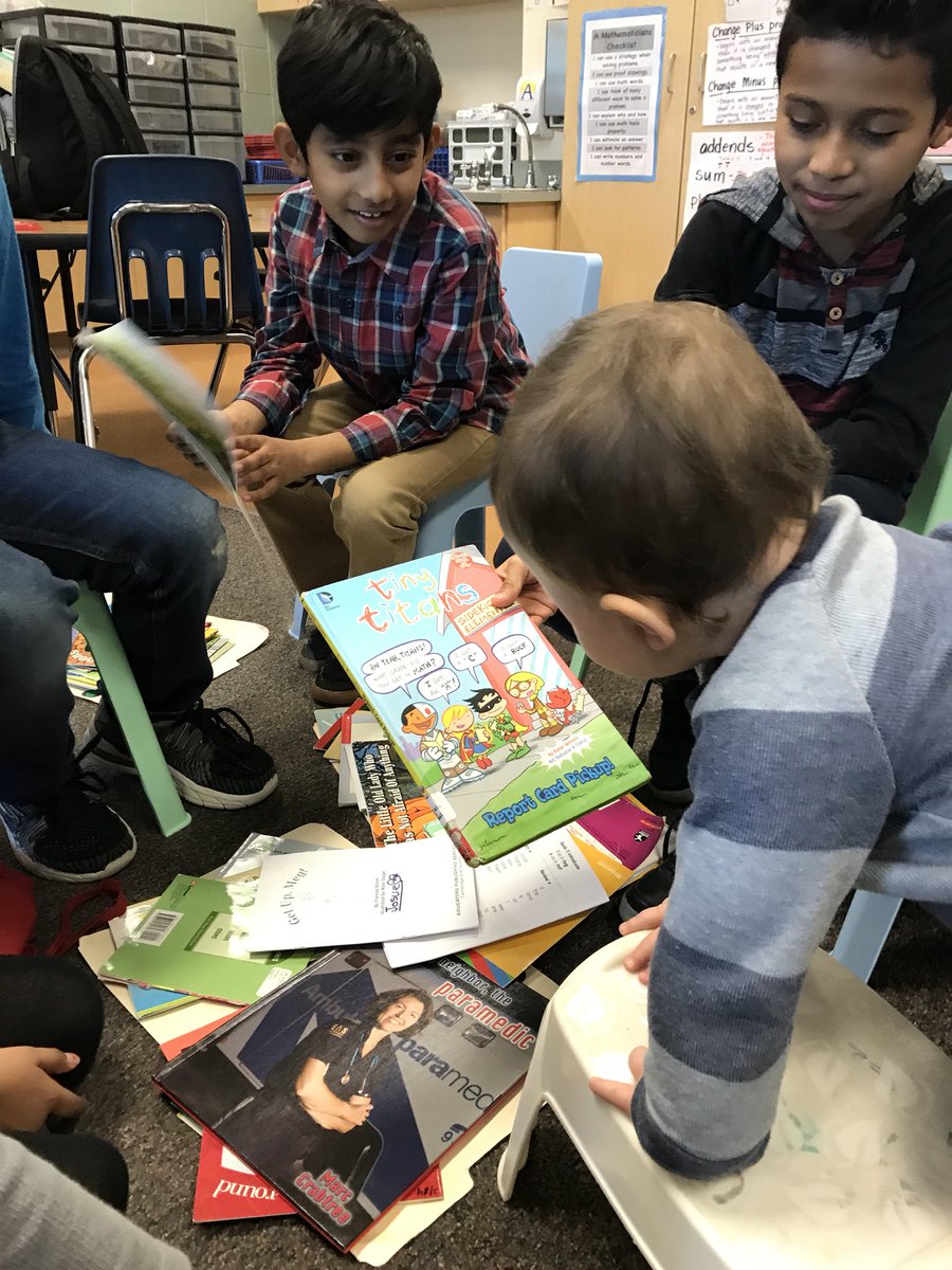MrsMurrayG2's tweet photo. Our class had special visitors today! Mr. Murray and G stopped by to meet some amazing 2nd graders! @apscspr https://t.co/eduIxZ783s