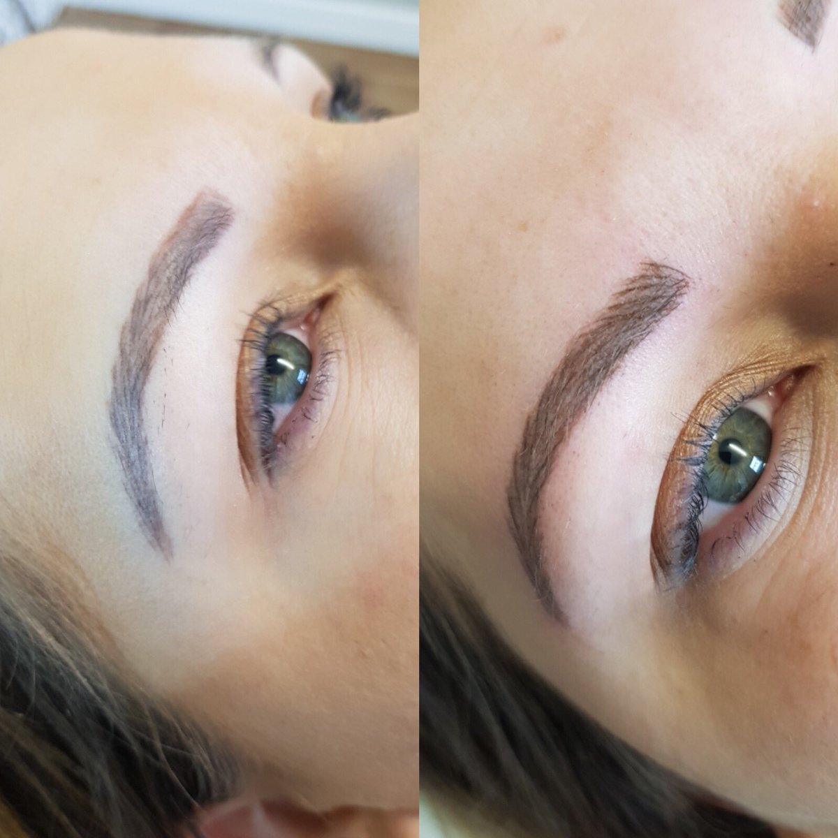kirby_beauty's tweet photo. 6 weeks after initial procedure.. great pigment retention and after top up, ready to carry client through till colour booster is 12-18 months time. #microblading #browsbyme #browsonfleek #SPMU https://t.co/KvHqSBXRMB