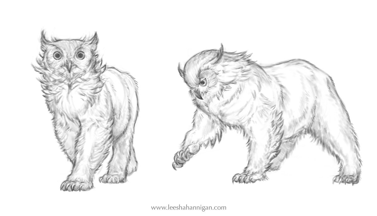 LeeshaHannigan's tweet photo. Exploring owlbears :D https://t.co/5DeHsccrwY