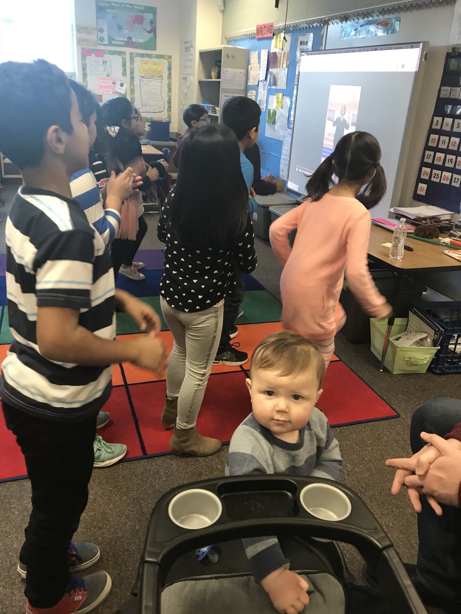What a treat it was for Graham and Mr. Murray to finally meet the kids Mrs. Murray brags about all the time!