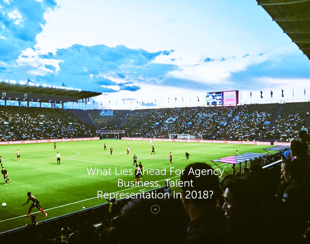 3kingsley's tweet photo. Thanks @markjburns88 and @sportsbizchron for including me in the discussion about “What Lies Ahead For Agency Business, Talent Representation in 2018?” https://t.co/Rv9CTnKrVF #3KE #BEST #Broadcasting #Media #Talent #Representation #Agency #SportsBiz https://t.co/8obDzu40Kc