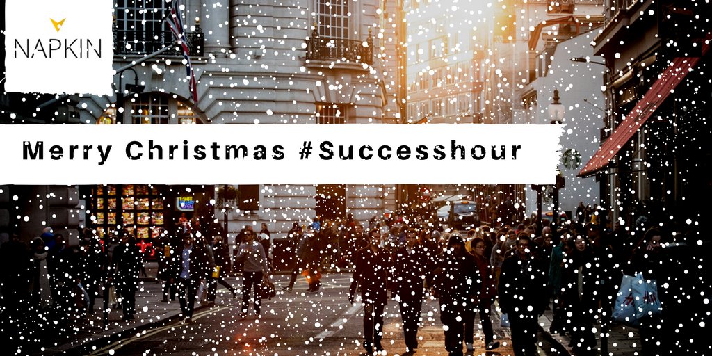 Merry Christmas #successhour Wishing you all the best