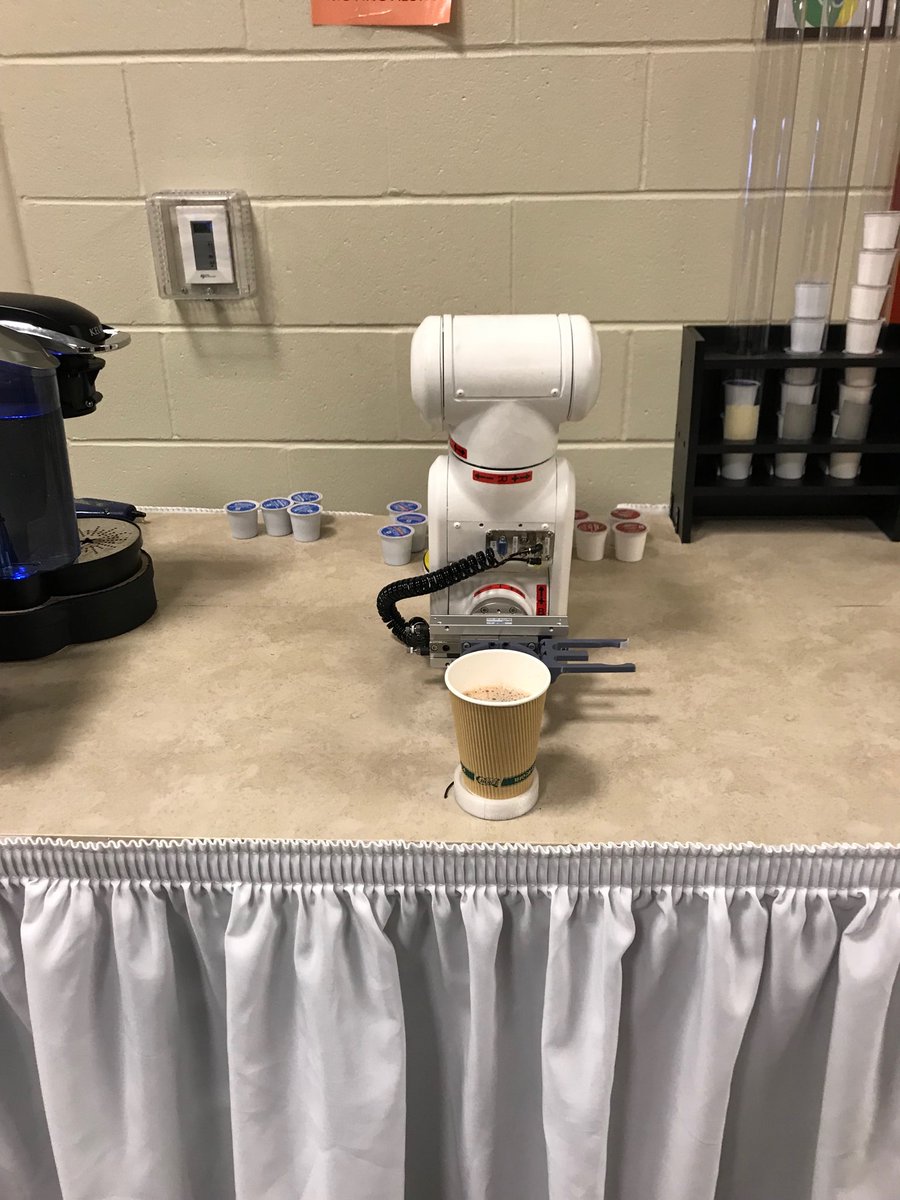 NHDeptEd's tweet photo. Coffee 21st century style. Thanks @GoCoderZ #crcc #nhlearns #educatenh https://t.co/WtnhM4Ir9G