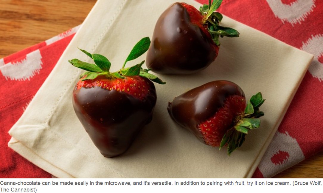 #KitchenKush Strawberries Dipped and Decadent with Canna-Chocolate dld.bz/dGnGK