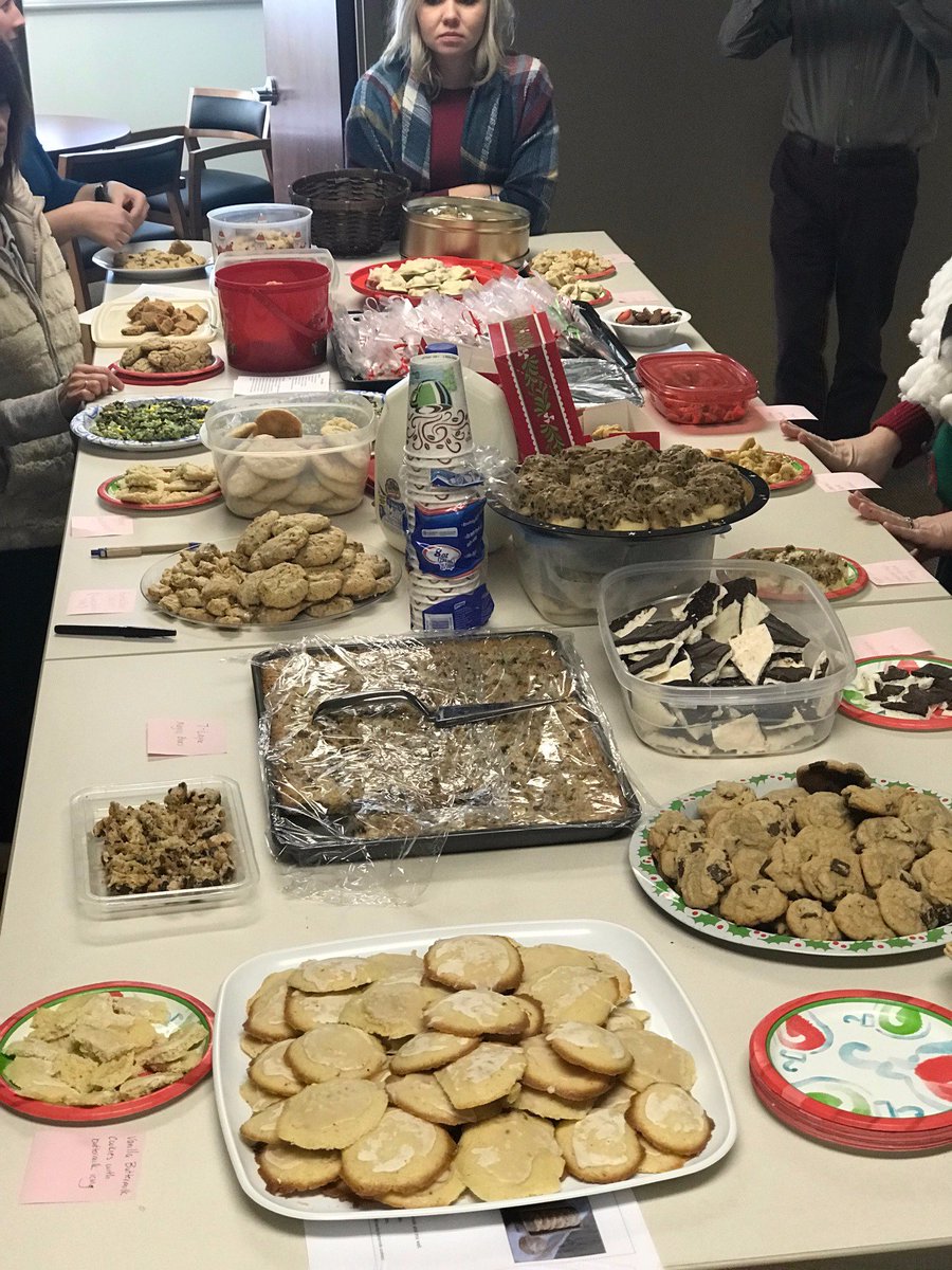 OMSconference's tweet photo. PentaVision held its annual cookie contest today. Happy holidays from the team! #PentaVisionAtWork #PentaVisionParty https://t.co/4NYjjlGShZ