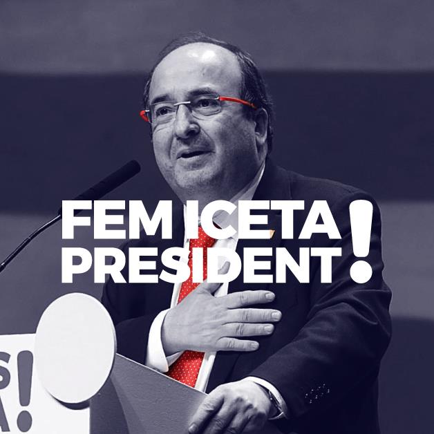 #AquiEstaElPSC i <a href="/miqueliceta/">Miquel Iceta Llorens /🌹🇺🇳</a> però per vèncer la situació d'enroc, depèn del teu vot, tu decideixes #VotaIceta