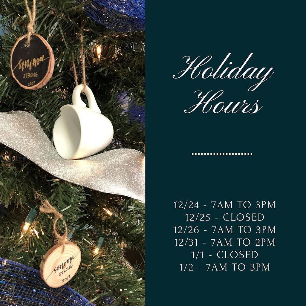 thebluebeagle's tweet photo. Just a heads up on our upcoming hours over the holidays. Be sure to stock up on beans for Christmas Day and New Year’s Day, since we’ll be closed!... https://t.co/Pp50UucDTw #IG https://t.co/mWPfssEy40