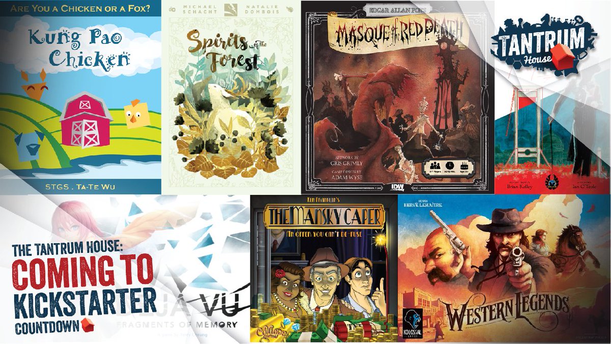Tantrum_House's tweet photo. Looking for some Board Games launching on Kickstarter the 1st half of January 2018? Look no further - https://t.co/Z2TiWuvDnH #boardgames https://t.co/jiGlPEaIvm