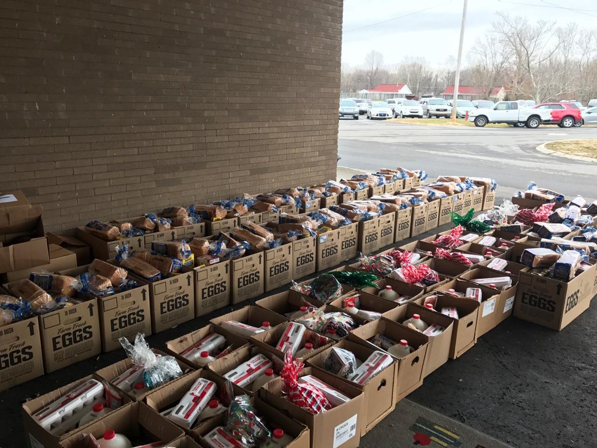GES_Bobcats's tweet photo. 99 families have received assistance with gifts and food this holiday season from the staff, families, and stakeholders of GES!!!  Food boxes were donated by an anonymous source.  HUGE thank you to OUR angel, Ms. Beth Scott for organizing this project.  #WeAreRCSTN  #GES https://t.co/pR33QimMSz