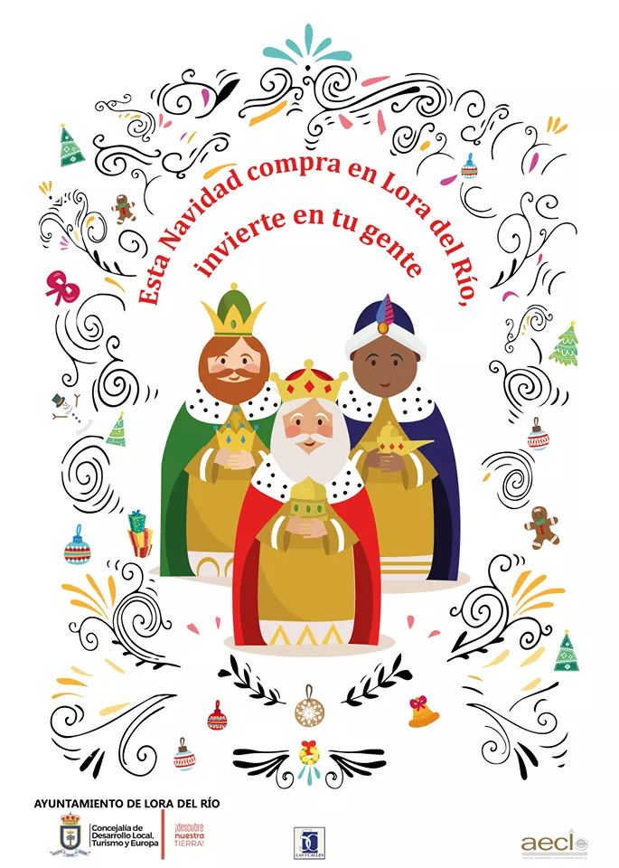 aytoloradelrio's tweet photo. Primera serie para presentar los 90 comercios que están participando en la campaña comercial especial de Navidad con el lema 'Esta Navidad compra en Lora del Río, invierte en tu gente' #compraenlora #invierteenlora @turismolorario @Luisa_Cava https://t.co/IK6icPtej1 https://t.co/1zyNIKwcuO