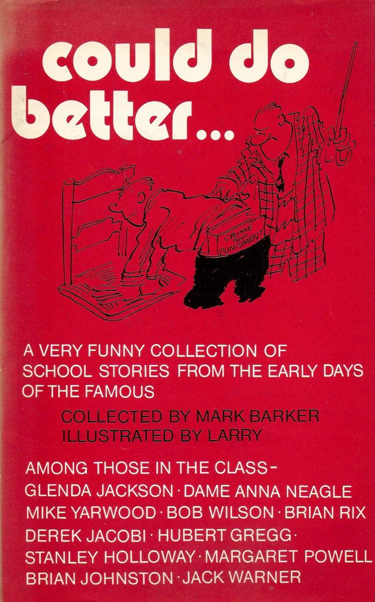 First Edition GlendaJackson MikeYarwood DerekJacobi BrianRix school schooldays schoolreports books bookseller bookstore bookworms