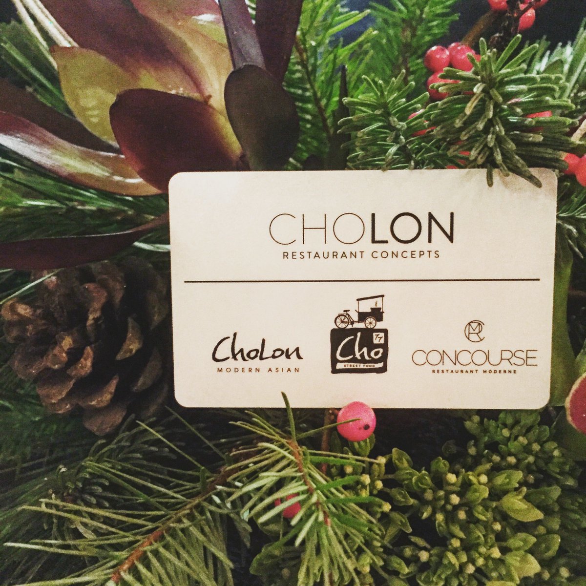 Need a last-minute gift idea for the holidays? Cho77 gift cards are available by visiting buff.ly/2BzgZl1 or calling (720) 638-8179.  We will gladly mail them out just in time for Christmas! Gift cards may also be used at our sister restaurants, ChoLon and Concourse.