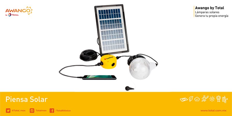 TotalEnergiesMX's tweet photo. ¡Las lámparas #Awango Iluminan diez veces más que las comunes! https://t.co/s13sXAvwIV