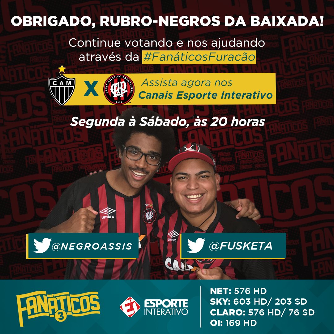 TNTSportsBR's tweet photo. @luis_pasza Ajude a dupla do @atleticopr através da #FanáticosFuracão! Se inscreva também no canal do Fanáticos Game Show: https://t.co/XHiKG8Hbk7 https://t.co/uqjWvuRqkh