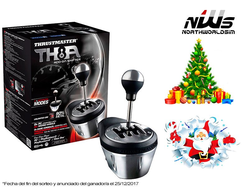 NorthWsim's tweet photo. Para agradecer de corazón vuestro apoyo y compartir nuestros éxitos con vosotros, sorteamos Cambio en H TH8A SHIFTER Add-on @TMThrustmaster 

    Fecha del fin del sorteo y anunciado del ganador/a el 25-12. Follow y retuit. Qué árbol será el afortunado? https://t.co/xWlmoHQnrx