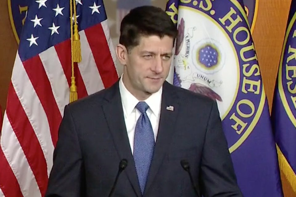 Paul Ryan: Americans oppose tax scam because they’re too stupid to understand it shareblue.com/paul-ryan-amer…