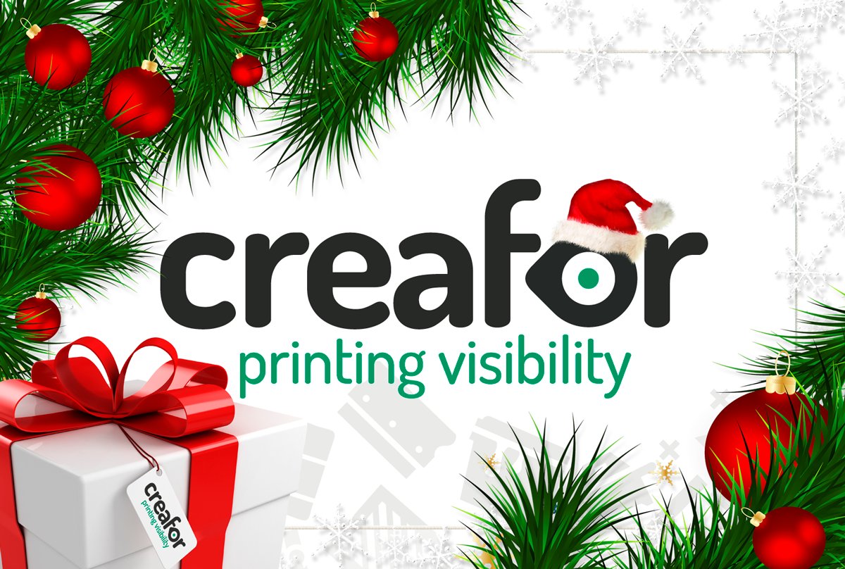 CreaforPrinting's tweet photo. Wij wensen iedereen van harte fijne feestdagen. Creafor is gesloten van 25 december tot en met 2 januari. Tot volgend jaar! https://t.co/AcJCHJ7Upt