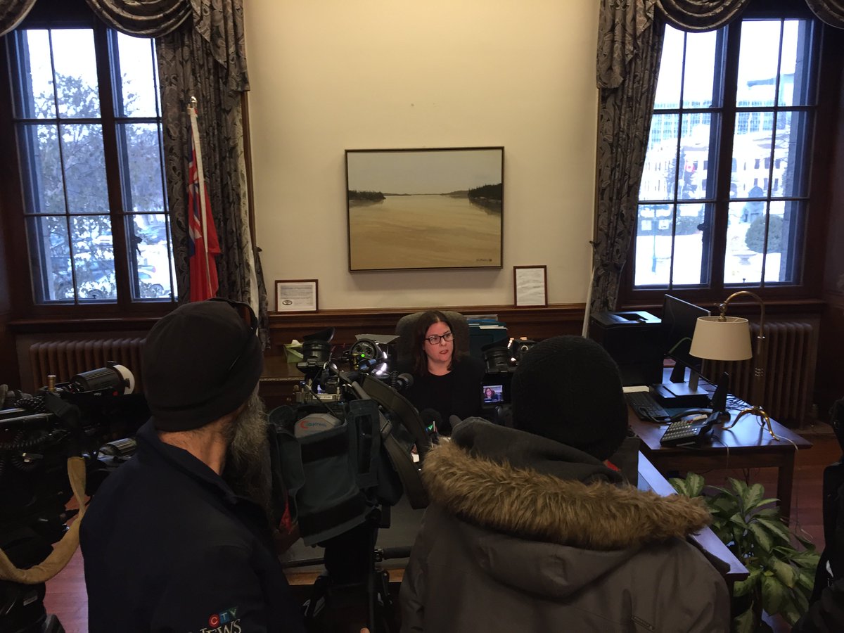 HStefansonMB's tweet photo. Pleased to speak w/ media about our Responsible Reintegration Initiative; a realignment of Probation Services that will help reduce crime by ensuring offenders have the supports they need to end cycles of crime and self destruction in their lives. #mbpoli https://t.co/yjCKLub6P9 https://t.co/DK3acQD37m