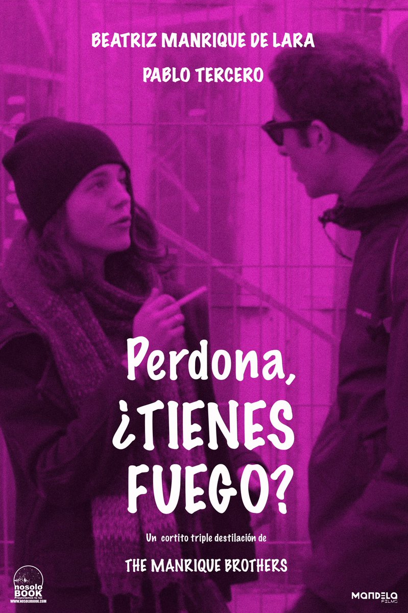 “Perdona, ¿Tienes fuego?” Primer corto que presentamos este año al @JamesonNotodo y nos estrenamos en la sección triple destilación #themanriquebrothers