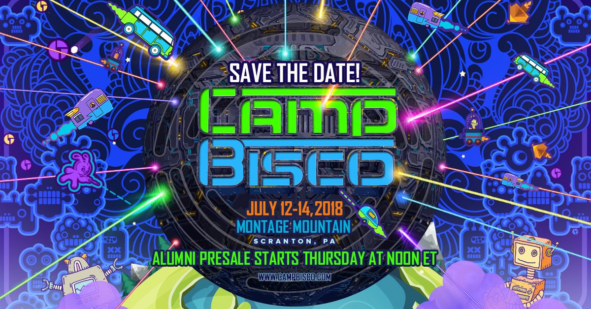Camp Bisco tweet media