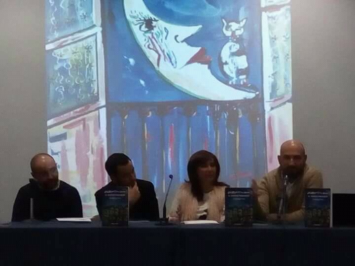 josemariarondon's tweet photo. Hoy hemos arropado a @naranjoferrari en la presentación de 'Ocaña, la pintura travestida', en @AtrapaEditorial. Enhorabuena al autor. https://t.co/T3G1qaQRcE