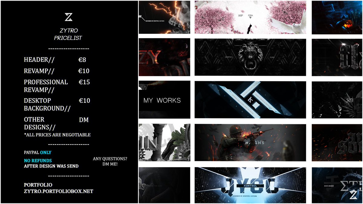 abso1k's tweet image. Here Is My Pricelist!

Share To Help!

// Zytro