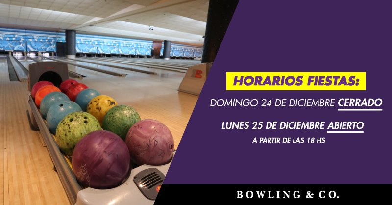 🎳🎄Así serán nuestros horarios durante las fiestas 👇