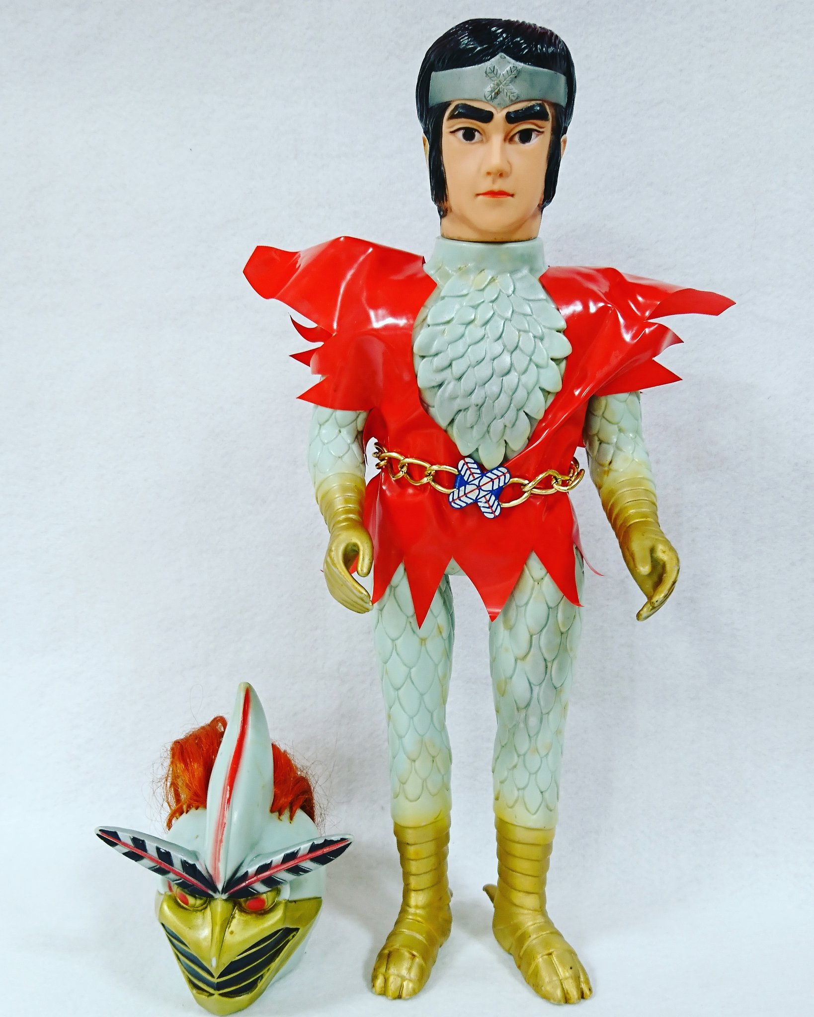 旧バンダイ 変身忍者嵐 スタンダードサイズ ソフビ フィギュア 変身