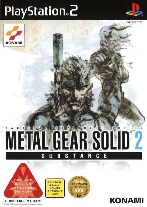 OnThisDayGaming's tweet photo. Metal Gear Solid 2: Substance for the PS2 was released on this day in Japan, 15 years ago (2002) https://t.co/Dt9DLoIKPQ