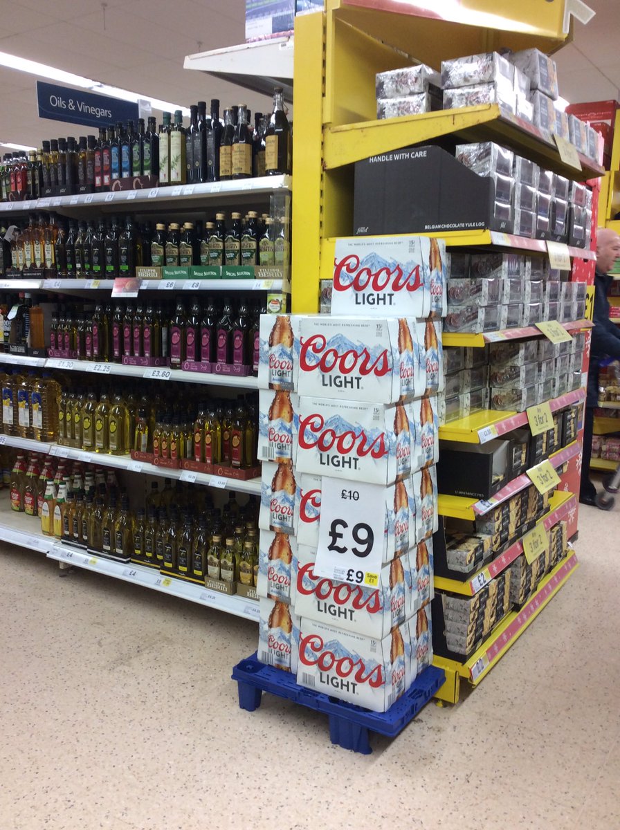 PowerforceMC34's tweet photo. Molson Coors beers, Ciders and Ales fantastic prices in your local supermarkets 🍻🍻 stock up now for Christmas and New year parties. @powerforceMCFM4 @PowerforceMCNSM https://t.co/gpA4sUHvUr