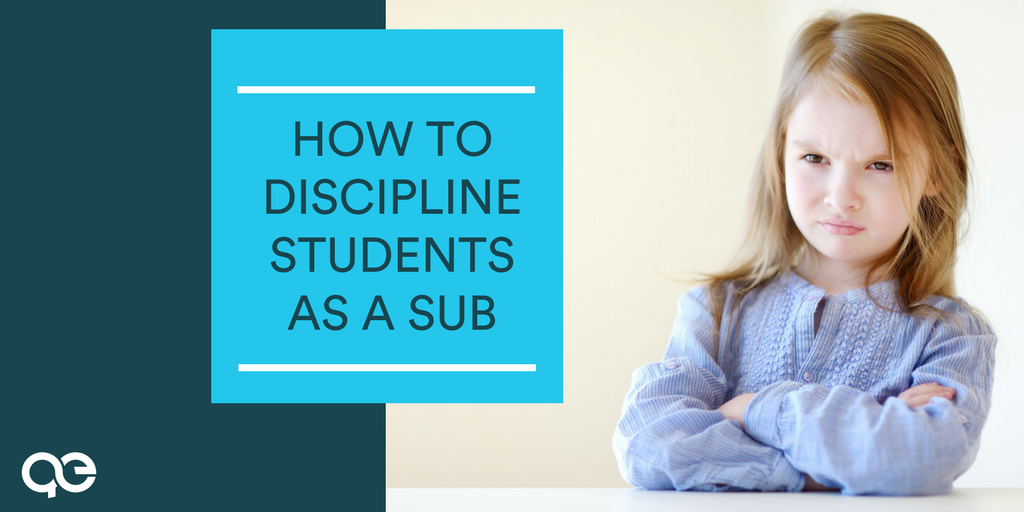QuinectEd's tweet photo. When it comes to substitute teaching, discipline can be tough. Check out this article for some helpful tips to maintain control of the classroom. #classroommanagement #confidence #discipline #subhacks #teachingtips
https://t.co/c6EaQrVVdO https://t.co/s4EZ8D8m9v
