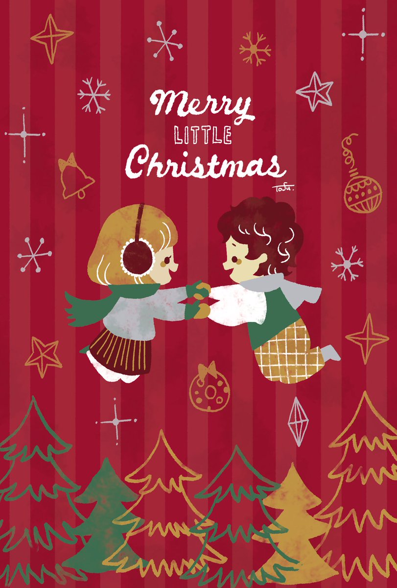 Tofu イラストレーター در توییتر Merry Little Christmas クリスマスまでの毎日を楽しみたい人に届け スマホ壁紙サイズも作りました 若干iphone向けに明るく補正してます 待受設定ok Tofuおえかき Tofu Artworks T Co Eenmbjy0gz