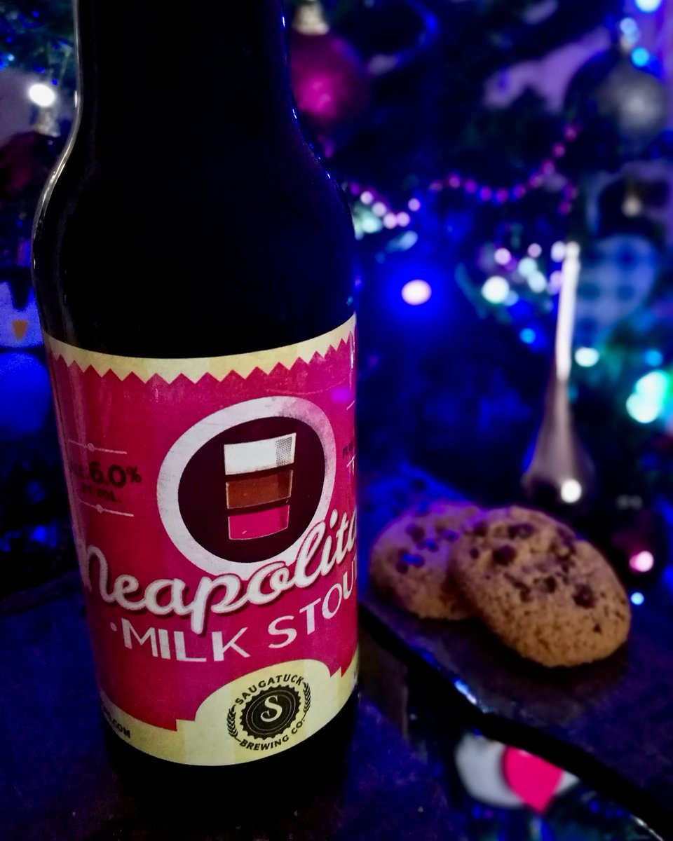 beeryeti's tweet photo. #TopBrewsTues: @saugatuckbrew Neapolitan Milk Stout "Seriously, this is like drinking liquid Neapolitan ice cream, it’s sooo good!" https://t.co/9LMy6RzGV2 #BeerOClock #Christmas @HeathwickUK https://t.co/b3Bc8wBkl7