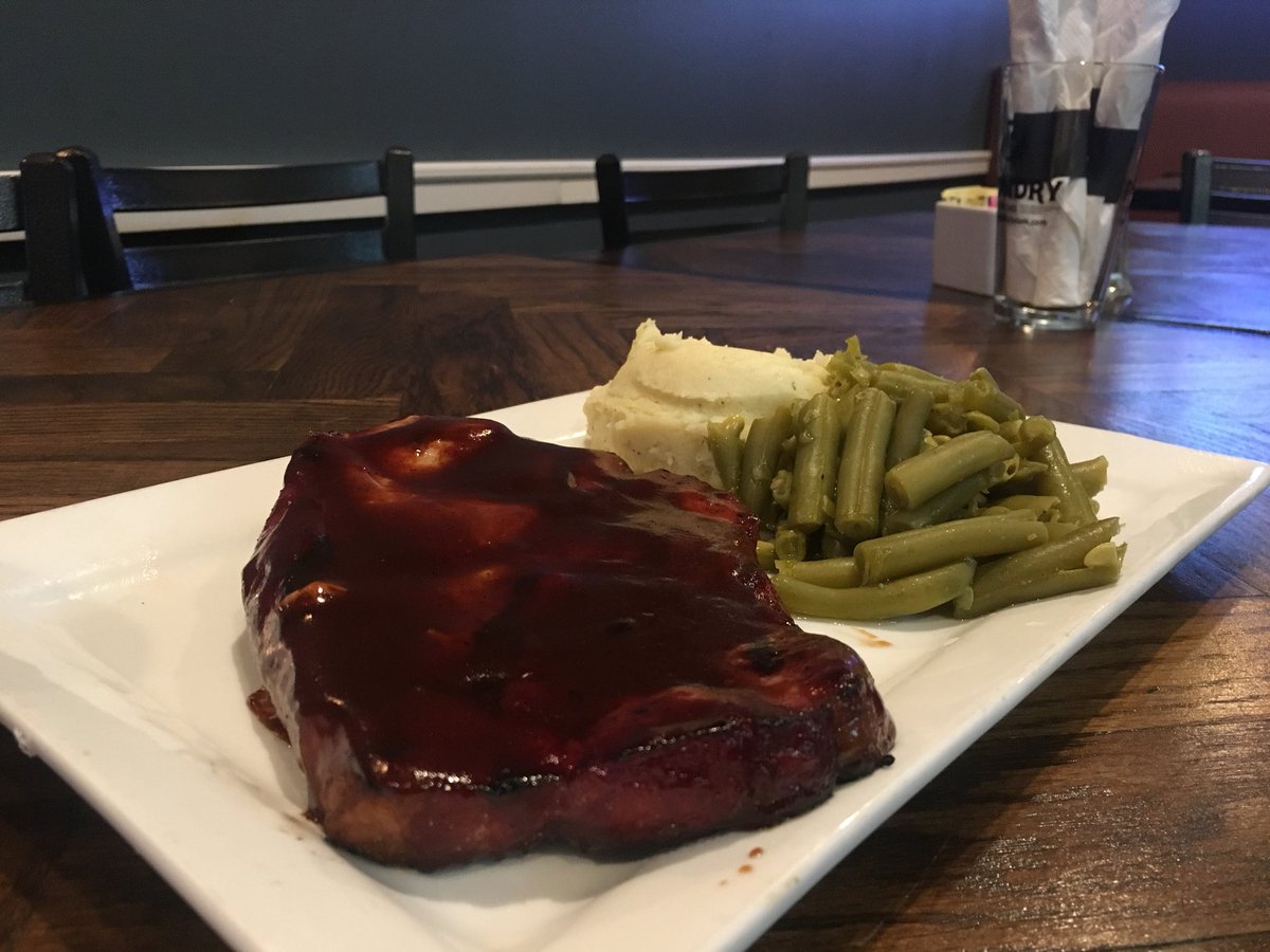 FoundryPubHouse's tweet photo. Tuesday night pork steaks are what we do best! https://t.co/MoeHvD5FGm