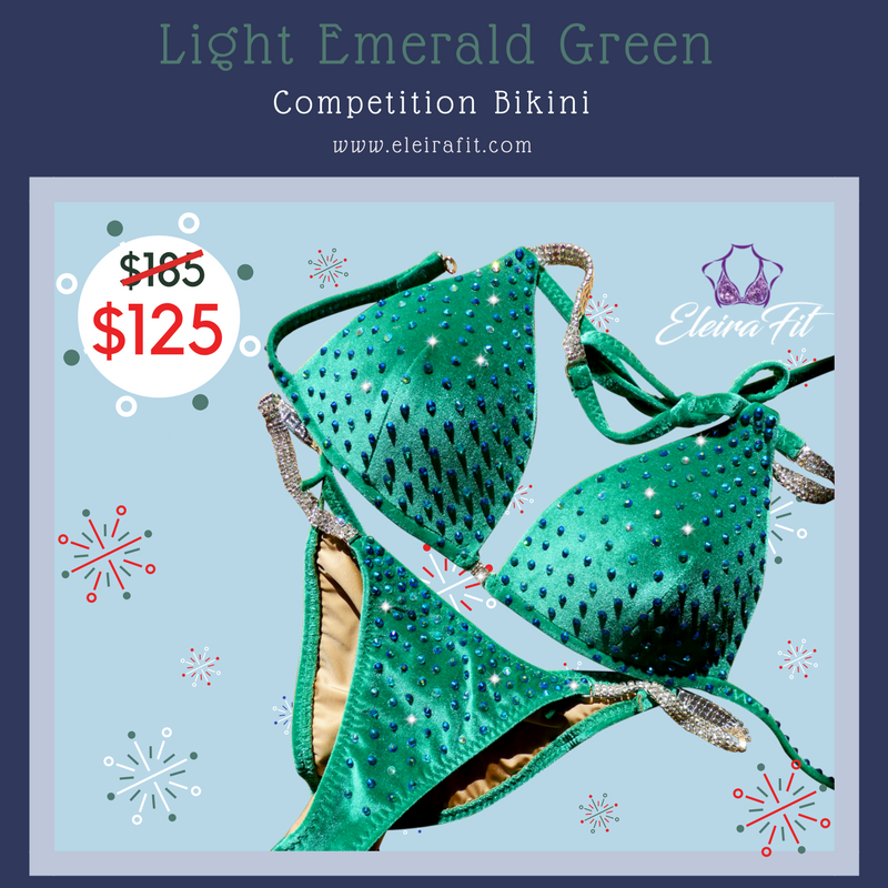 EleiraFit's tweet photo. Check out this green beauty! And take advantage of the current sale! Grab it for $125! 🙌 https://t.co/1vg9NHSyB8 #Fitness #BikiniCompetition #npc #ukup #ifbb https://t.co/kBhLtepu1R