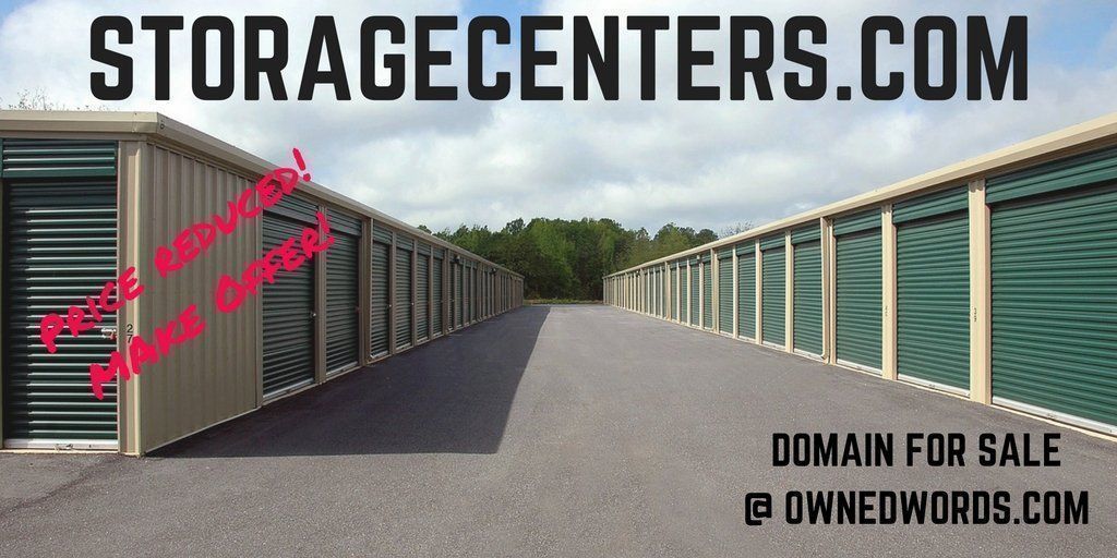 ownedwords's tweet photo. StorageCenters .com  domain for sale. Price reduced + owner accepting offers! https://t.co/btzCtbM3eJ … #selfstorage #storage https://t.co/7oRA52rqI8