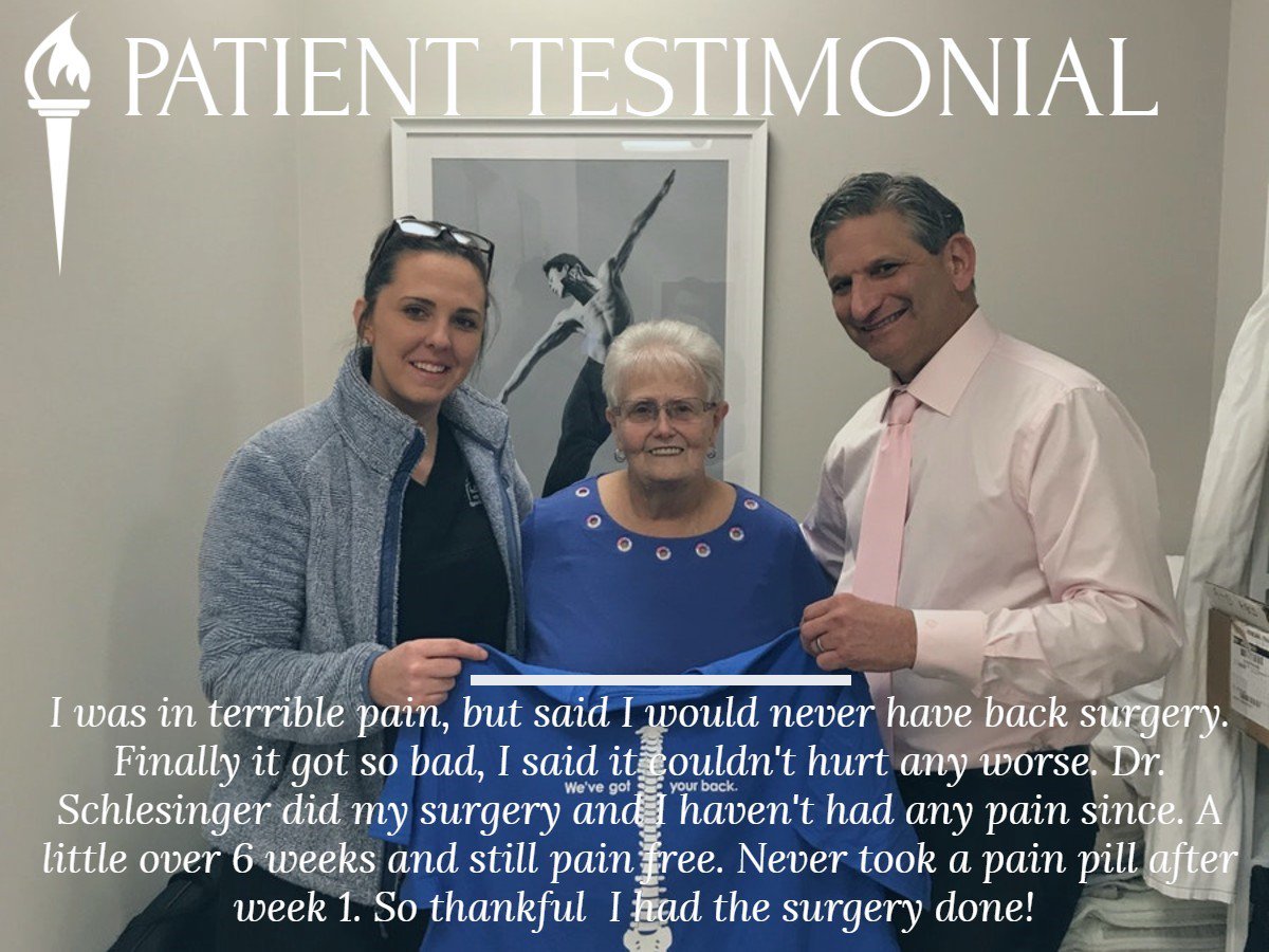 LegacyNeuro's tweet photo. #TestimonialTuesday  This week, Dorothy Anderson came by for her post-op appointment and shared this with us! https://t.co/5xPQRrtSEN