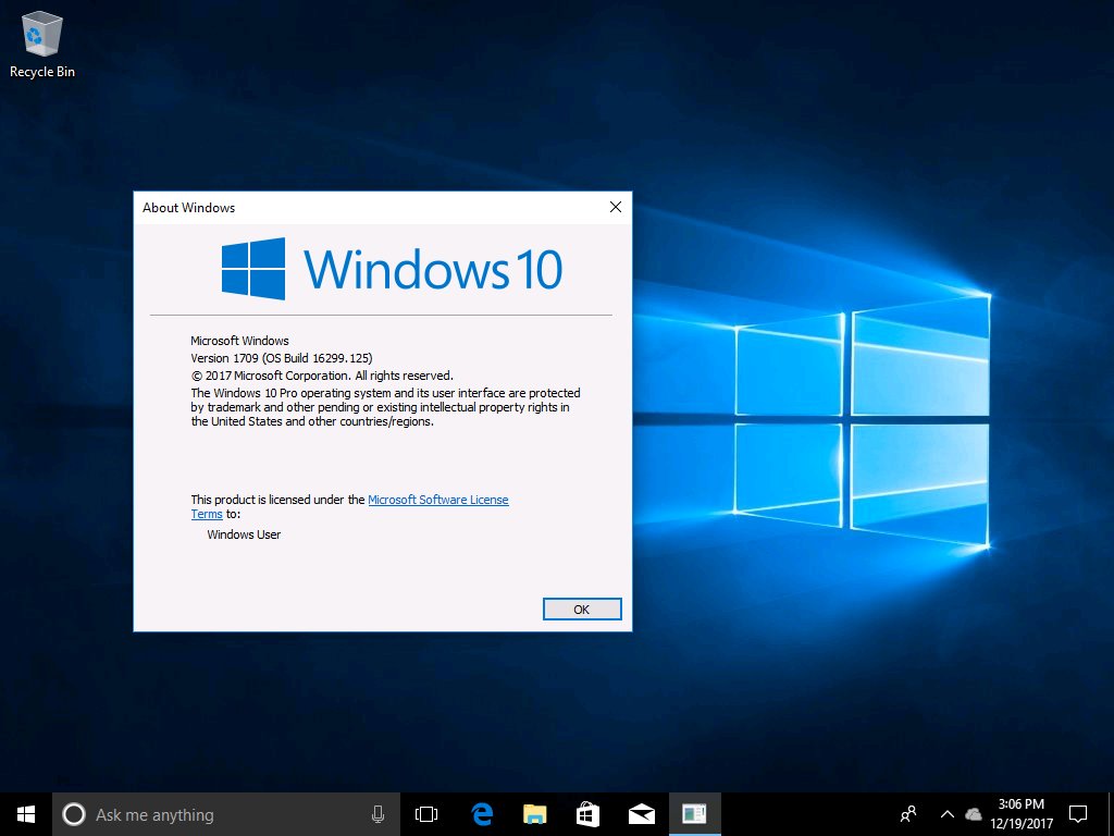WZorNET's tweet photo. 📢#MSDN RETAIL/OEM multi-edition #UpdatedDecember ISO images includes the following editions Windows 10, Version 1709 OS Build 16299.125 #Redstone_3 aka #FallCreatorsUpdate, #FCU
⚙️base #FCU + December 12, 2017 #CumulativeUpdate #KB4054517 = UpdatedDec-> https://t.co/Kc1ZjiC0je https://t.co/cpzzUEmSXP
