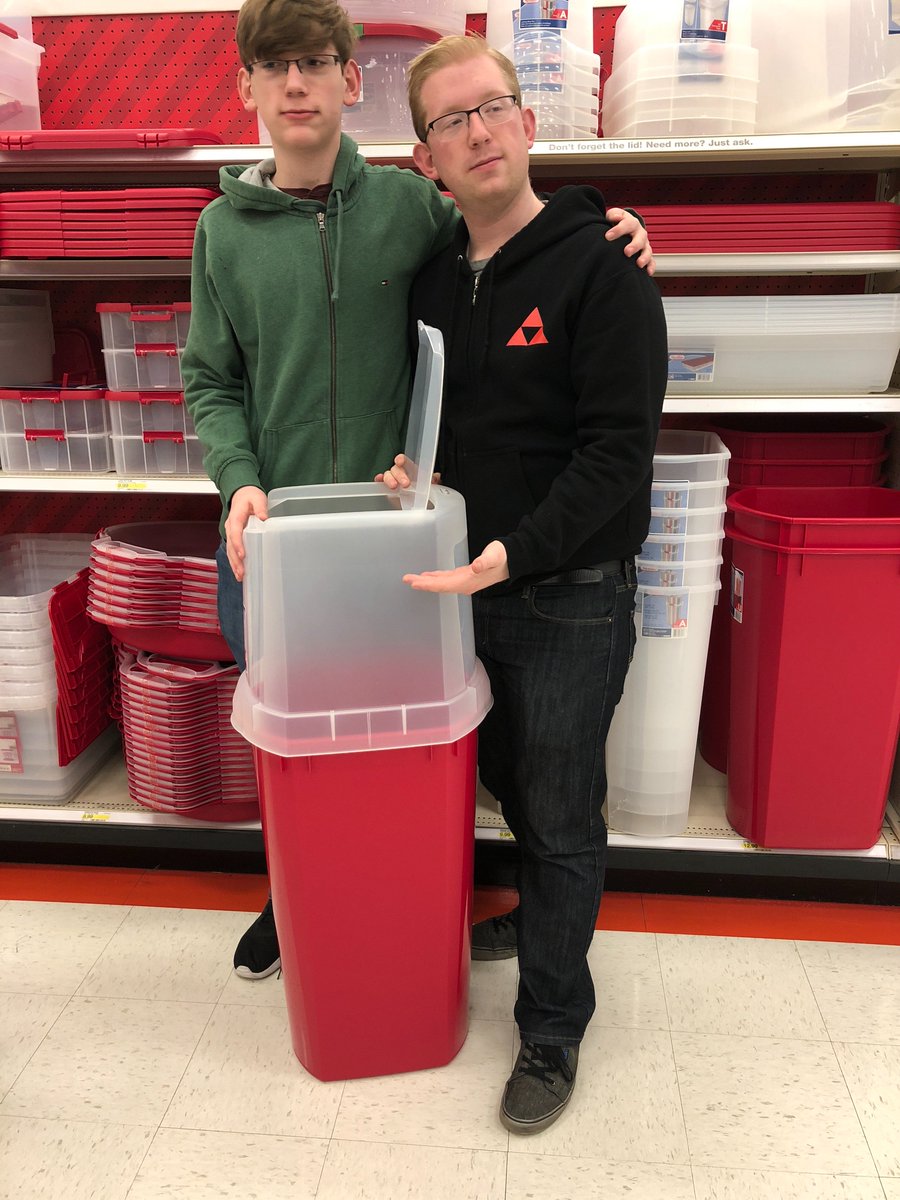 Finally found a sharps container big enough for our family.